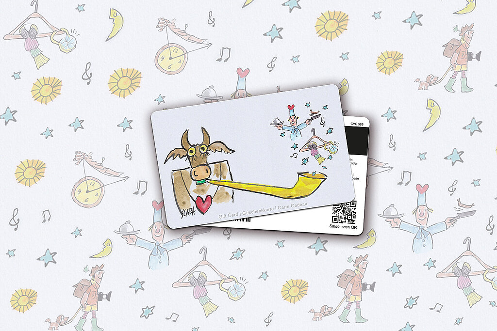 <p>La Gift Card Gstaad illustrée avec un fond assorti.</p>
